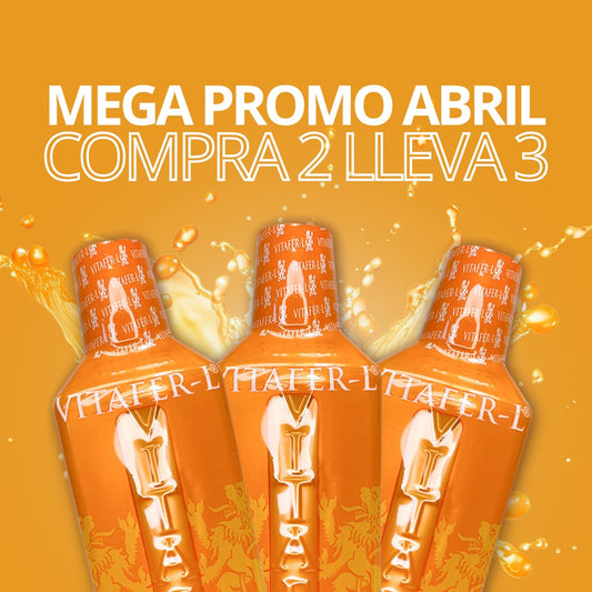 Vitafer L GOLD - MEGA PROMO - COMPRA 2 LLEVA 3 - botellas de 500 ml